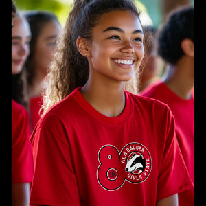 ALA Badger Girls 80th Commemorative Unisex Tee