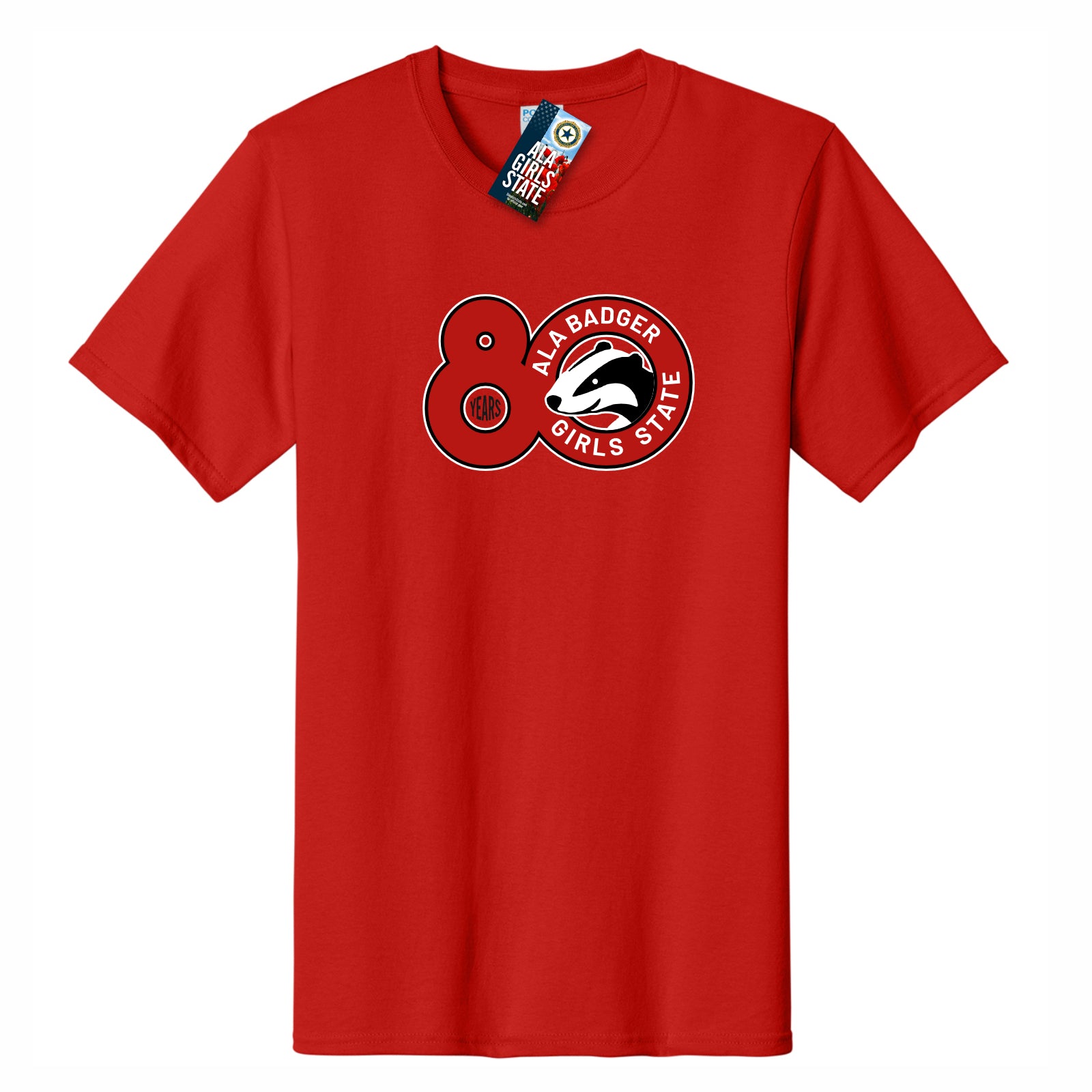 ALA Badger Girls 80th Commemorative Unisex Tee