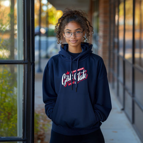 Unisex Banner Navy Hoodie