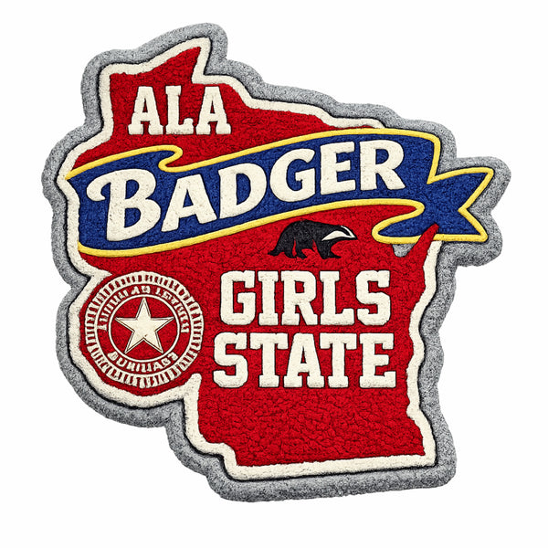 Badger Girls State Varsity Chenille Patch
