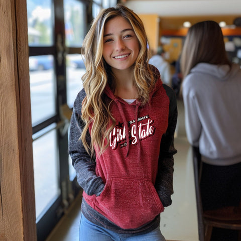 Women's Fleece Raglan Hoodie