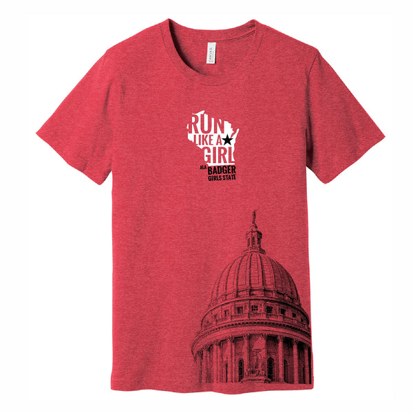 Run Like a Girl Short Sleeve T-Shirt