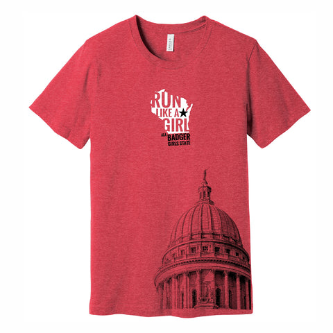 Run Like a Girl Short Sleeve T-Shirt