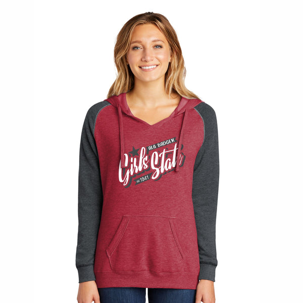 Women's Fleece Raglan Hoodie